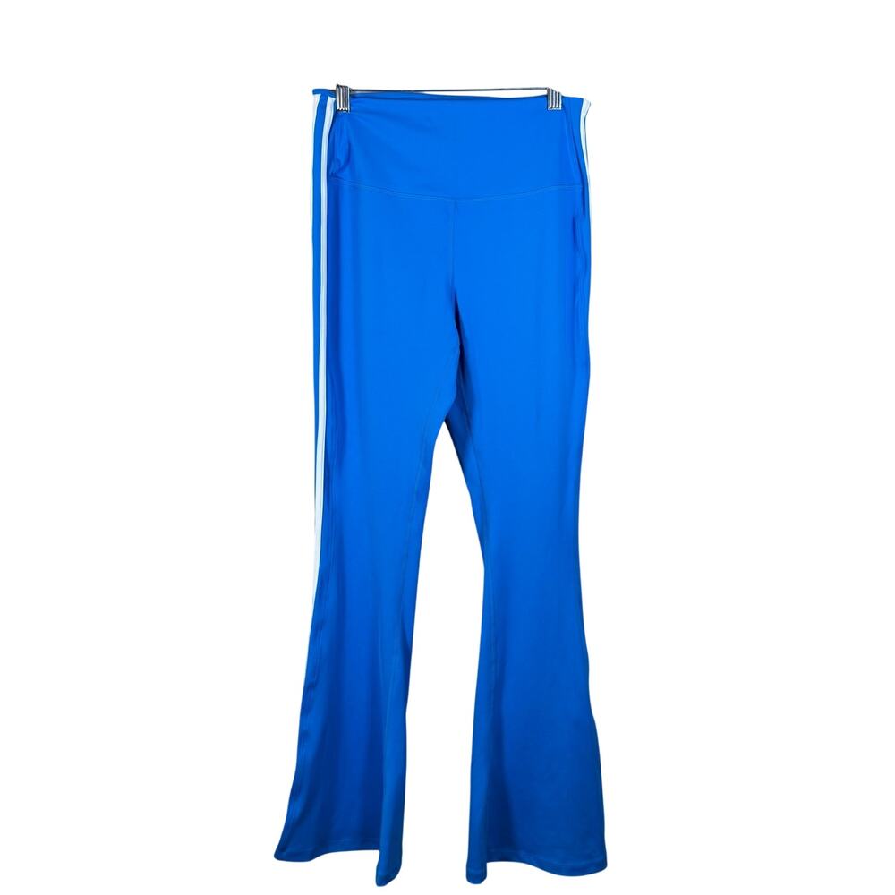 Splits 59 Blue and White Raquel High Waist Flared Legging sz M